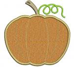 Pumpkin  Machine Embroidery Design, Instant Download 