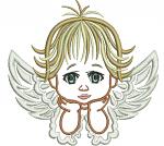 Angel Machine Embroidery Design 
