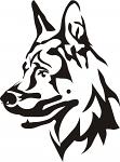 German Shepherd Dog SVG. dxf, PNG. EPS. jpg big size 300 dpi  