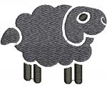 Sheep Machine Embroidery Design 