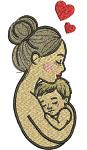 Mothers Love Embrace Machine Embroidery25062026