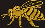 Napoleonic Bee Machine Embroidery Design - French Imperial Symbol - Three Sizes Included 