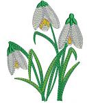Snowdrop Machine Embroidery Designs 