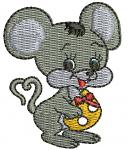 Mouse   Machine Embroidery Design for Soft Toys, Plush Animals, and Craft Projects 