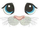 Toy Face Rabbit Machine Embroidery Design 
