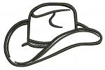 Hat machine embroidery design, simple hat embroidery pattern, minimalistic embroidery file 