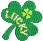 Lucky clover Machine Embroidery Design 