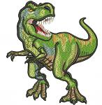 T Rex  dinosaur tyrannosaurus Machine Embroidery Designs  