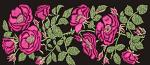 Rose Pattern. Machine Embroidery Design. Instant Download