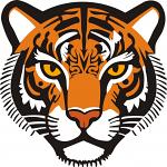 Fierce Tiger Head SVG | Tiger Face Vector | Tiger Mascot PNG EPS AI JPG | Big Cat Cut File Cricut 