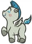 Pegasus Unicorn Foal Machine Embroidery Design26102025 