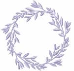 Rustik Wedding Style / Floral Frame for Monogram Machine Embroidery Design, Instant Download18062025