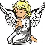 angel SVG. dxf, PNG. EPS. jpg big size 300 dpi 