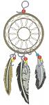 Dream catcher machine embroidery design 