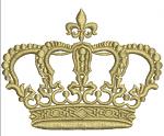 Crown Machine Embroidery Design