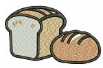 Bread and Bun Machine Embroidery Design 