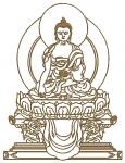 Buddha Machine Embroidery design 