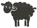 Sheep Machine Embroidery Design, instantly download