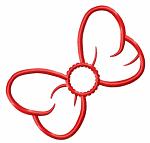 Bow applique Machine Embroidery Designs, instantly download 