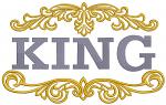 King Crown Machine Embroidery Design 
