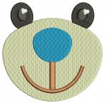 Muzzle Teddy Bear Machine Embroidery Design 