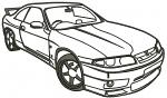 Car Machine Embroidery Design 