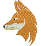 Fox Machine Embroidery Design 