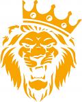 grinning lion in the crown SVG. dxf, PNG. EPS. jpg big size 300 dpi 