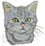 Cat for the Pocket, Machine Embroidery Design