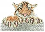 Tiger Machine Embroidery Design - tested, instantly download
