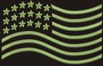 American Flag. usa flag one color embroidery design, instantly download 