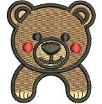 Baby Bear Machine Embroidery Design 