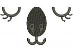 Koala Bear | Muzzle for Embroidery on Clothes or Dolls