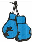 Boxing Gloves Machine Embroidery Design