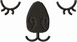 Koala bear, Muzzle for embroidery on clothes or dolls Instant Download 
