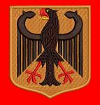 Coat of Arms of Germany Machine Embroidery Design 