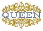 Queen Crown. Machine Embroidery Design, Instant Download 