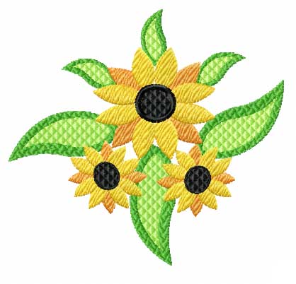 Summer Flowers 12 Machine embroidery designs set | eBay